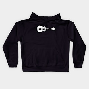 Nature Acoustic Guitar Kids Hoodie